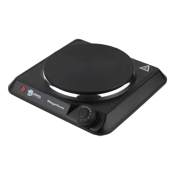 Cocina Electrica Encimera Magefesa 1 Plato 1400w Negra