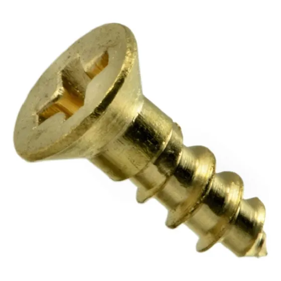 Tornillo Madera Aglomerada N°6 3.5x12mm X 10 Unid