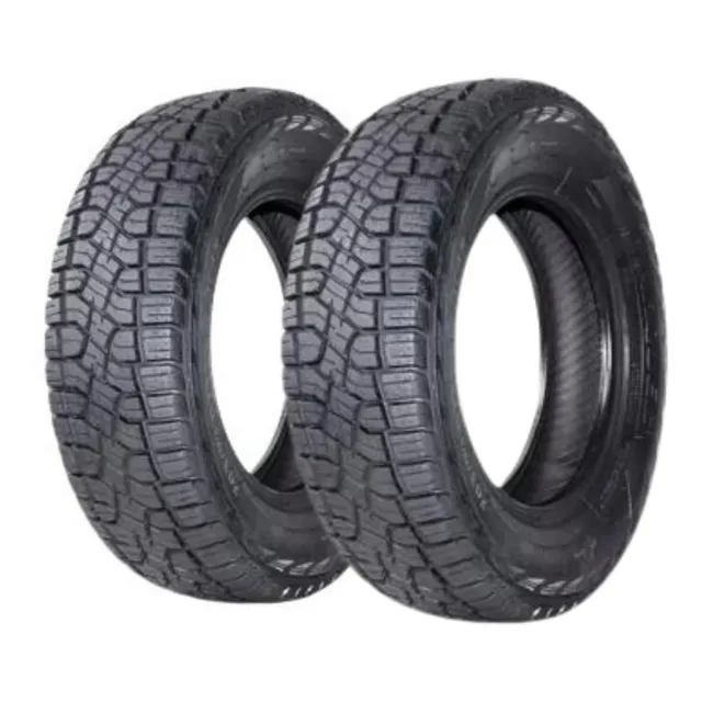 2x Pneu Aro 16 Remold 205/60r16 Atr Borracha Vipal Promoção