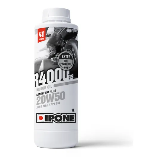 Aceite Semisintético Moto Ipone R4000 Rs 4t 20w50 - 1 Litro