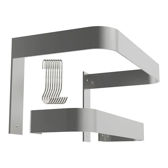 Estante Para Maceta Montaje Pared 10 Ancho 18 Largo 9