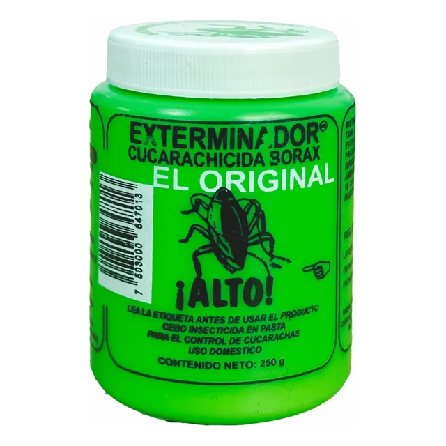 Exterminador Cucarachicida En Pasta Borax