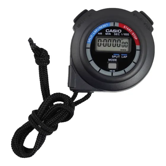 Cronometro Casio Hs-3 Negro Sku: Hs3