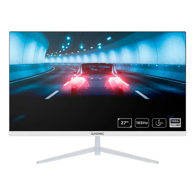 Monitor Gamer Gadnic Pc Sin Bordes 165 Hz Conexión Versátil