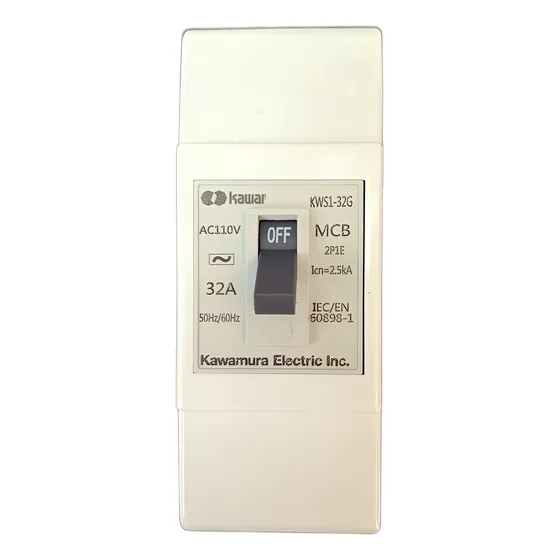 Breaker Kawamura 32a 110v Interruptor De Seguridad Kws1-32g