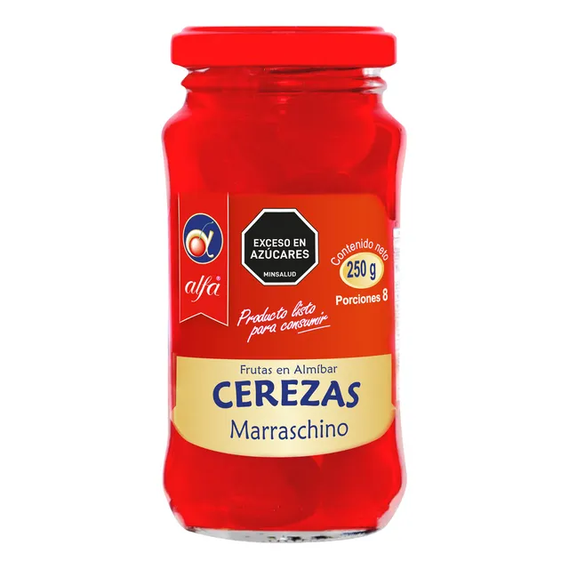 Cerezas Marraschino Alfa 250g - g a