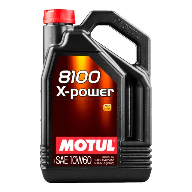 Aceite Motul Sintético 10w60 8100 X Power 5lts