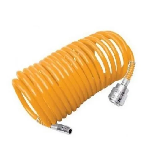 Manguera Espiral 5/8x15mts Para Compresor De Aire Ingco