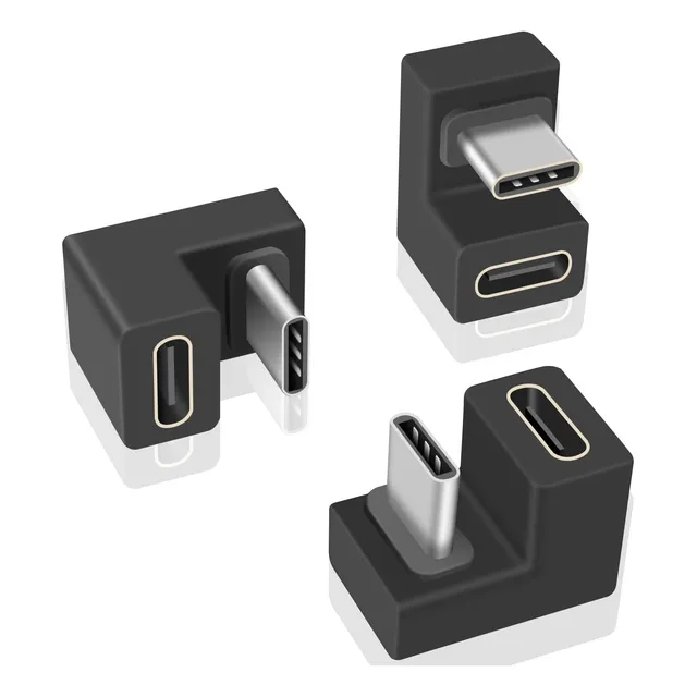 Adaptador Poyiccot De Usb-c Macho A Hembra En U Pack De 3