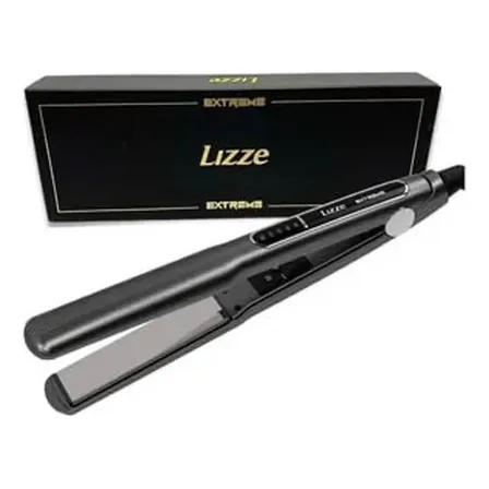 Prancha de Cabelo Lizze Extreme Profissional Cinza para Alisamento Rápido