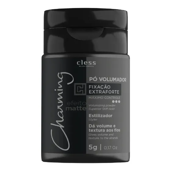 Maquiagem Capilar Charming 5g Com Pó Volumador Cless