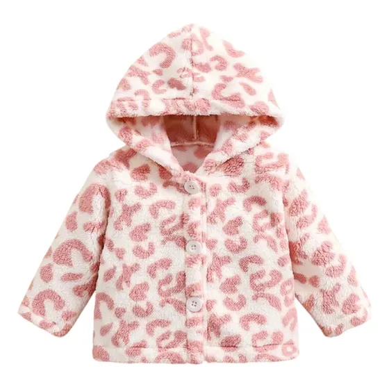 Camperita De Bebe Con Botones.  Abrigo Bebé