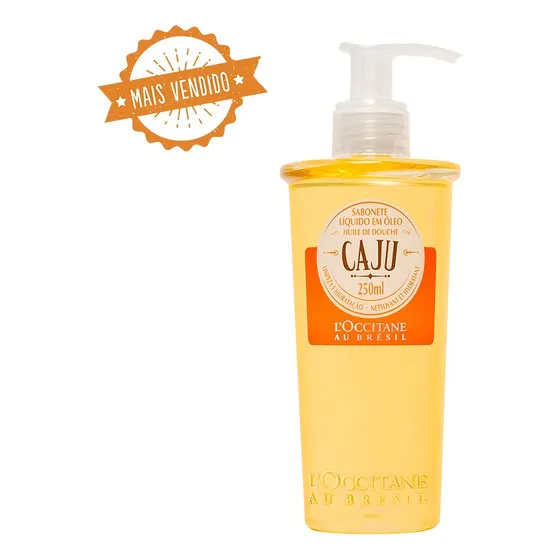 Sabonete Líquido Em Óleo Caju 250ml - Loccitane Au Bresil