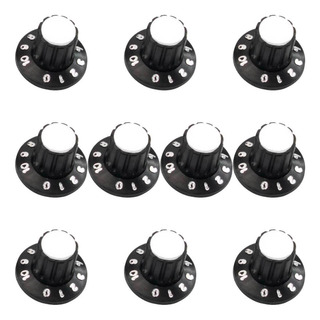 10x Knob Redondo Numerado Estriado C/ Parafuso 1426 Branco 10x Knob Redondo Numerado Estriado C/ Parafuso 1426 Branco