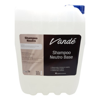 Shampoo Vandé Neutro Base Blanco Nacarado 10 Lts. Shampoo Vandé Neutro Base Blanco Nacarado 10 Lts.