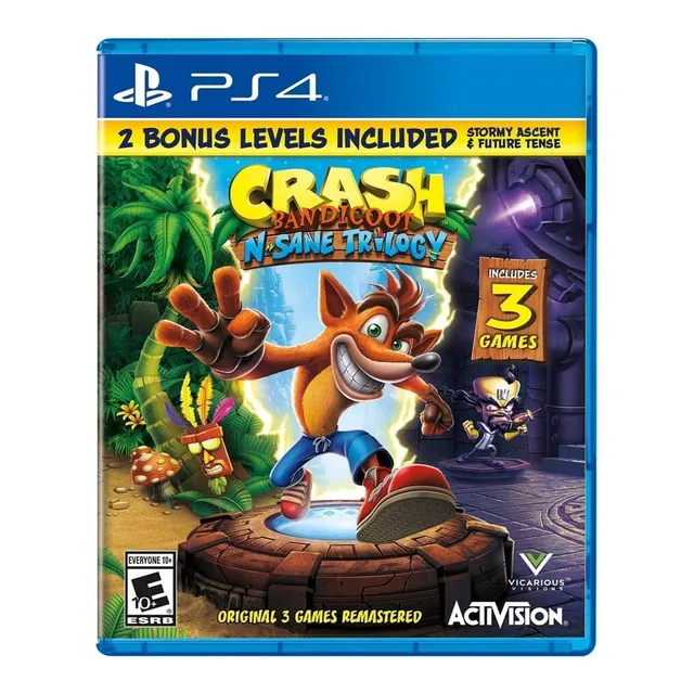 Crash Bandicoot: N. Sane Trilogy 2.0 Standard Edition PS4 Físico