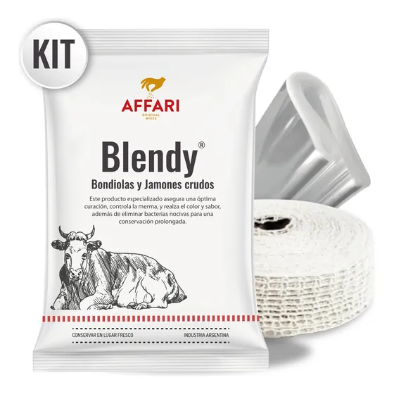 Kit Blendy Bondiola X 1kg Affari + 10 Papel + 10 Mts De Red