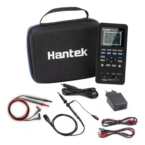 Hantek 2d72 Multímetro Osciloscópio Digital Portátil 70mhz 