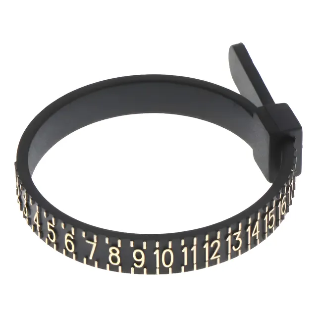 Medidor De Anillos Calibrador De Tallas Joyería 