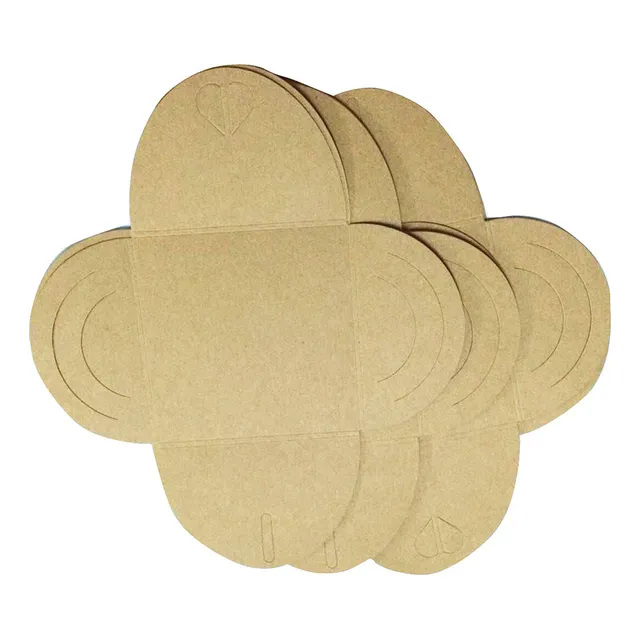 Fundas De Papel Kraft Para Cd De 13 X 13 Cm, 50 Unidades