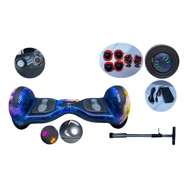 Patineta Eléctrica Scooter Hoverboard 10  + Agarradera