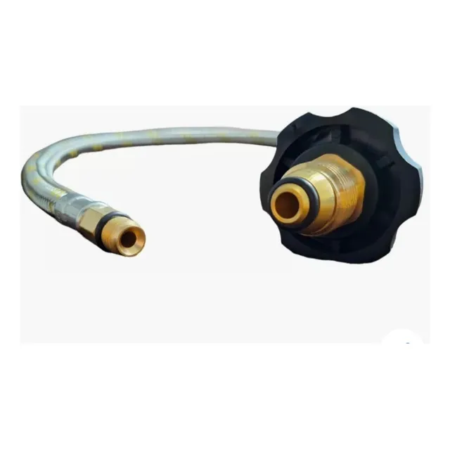 Manguera Flexible De Acero Inoxidable (rabo De Cochino )