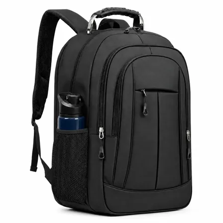 Mochila Masculina 35l Aço Notebook 17 Grande Escolar Preta