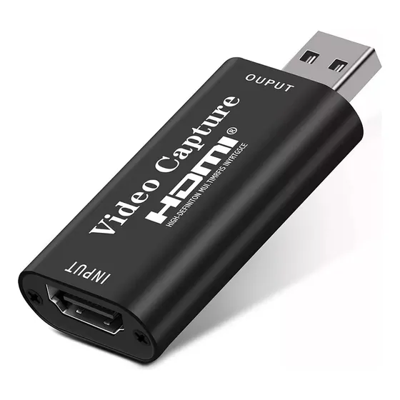 Capturadora Video Audio Hdmi Usb 1080p Hd 4k Pc Ps4 Ps5 Etc