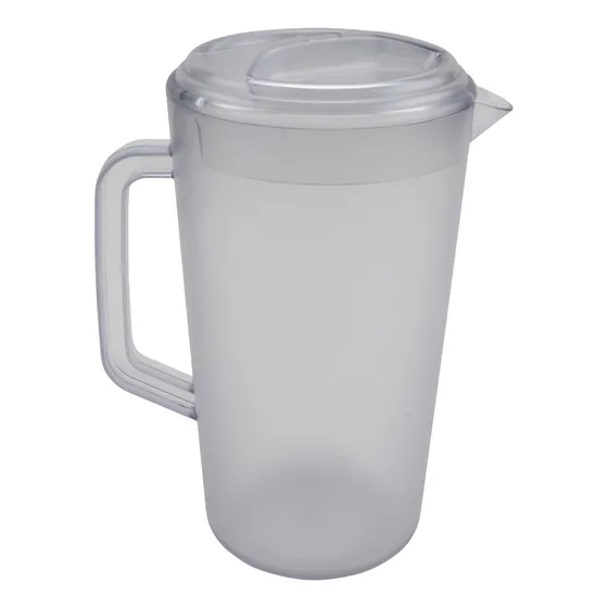 Jarra De Plástico 3.78 Litros Resistente Con Tapa Transparen