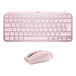 Kit Logitech Teclado Mx Keys Mini + Mx Anywhere 3s Rosado Kit Logitech Teclado Mx Keys Mini + Mx Anywhere 3s Rosado