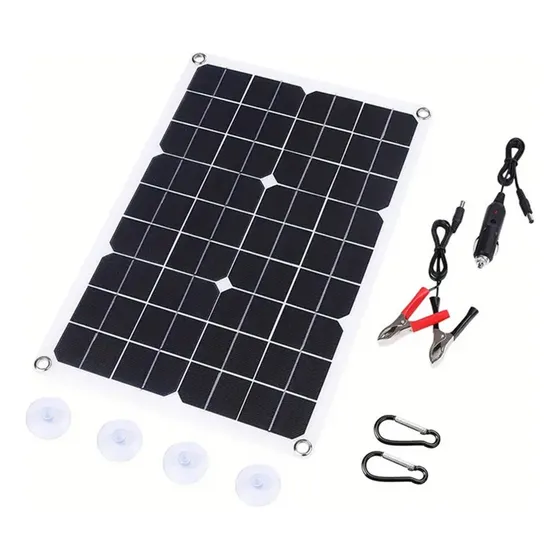 1pcs Kit Completo Paneles Solares Cargador De Bateríatería