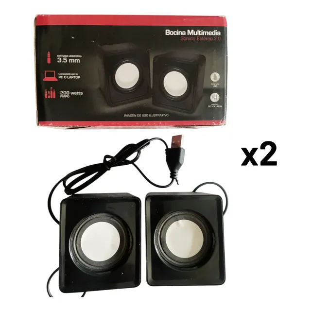 Cornetas Para Pc Baratas Laptop Computadora Usb Bocina