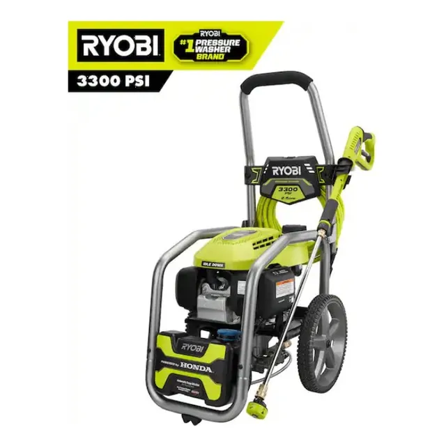 Hidrolavadora Ryobi 3300 Psi Motor Honda Gcv200