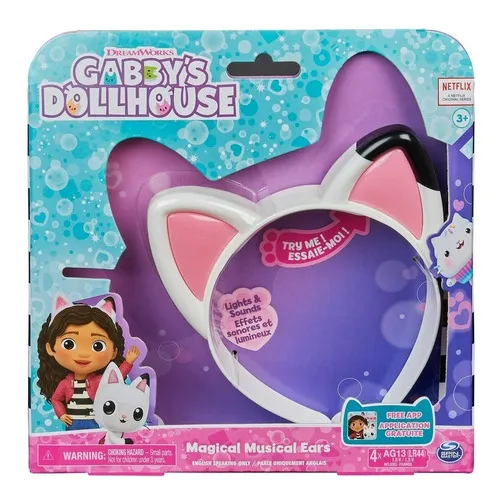 Gabbys Dollhouse - Vincha Musical Orejas Mágicas De Gabby