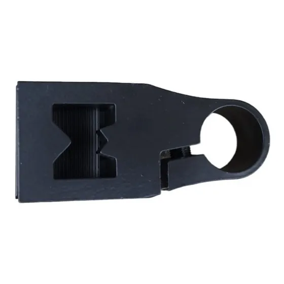 Suporte Guidão 4 Parafusos Aluminio Mônaco Preto Fosco