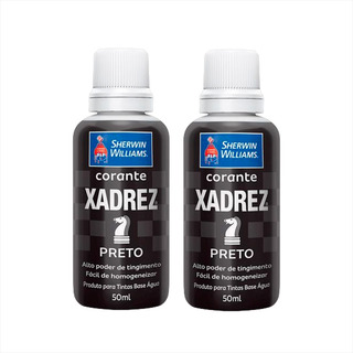 Xadrez Corante Liquido Pigmento 50ml - Kit 2 Unidades Xadrez Corante Liquido Pigmento 50ml - Kit 2 Unidades