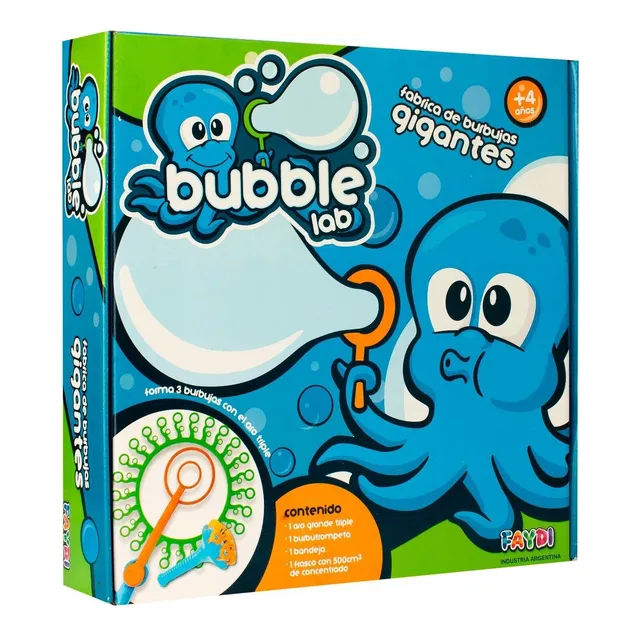 Fabrica Burbujas Bubble Lab Original Tv Burbujero Gigante Fd