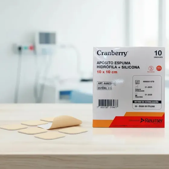 Aposito Espuma Hidrofilica Silicona 10x10 | Cuotas sin interés