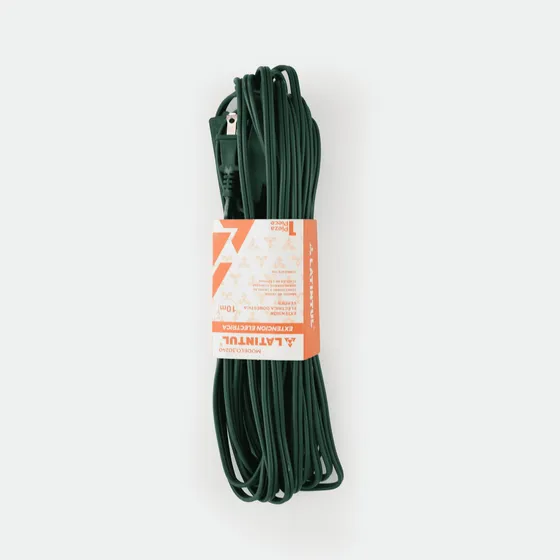 Multicontacto Extensión Latintul 30240 3 Tomas 10m Verde