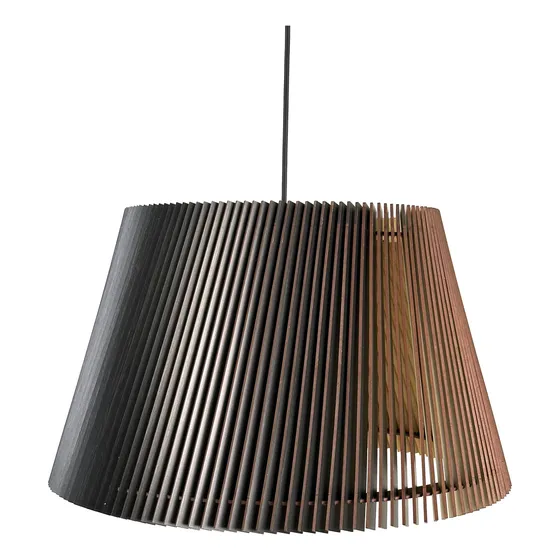 Lampara Colgante De Techo Luma 30° 50x32cm Mdf