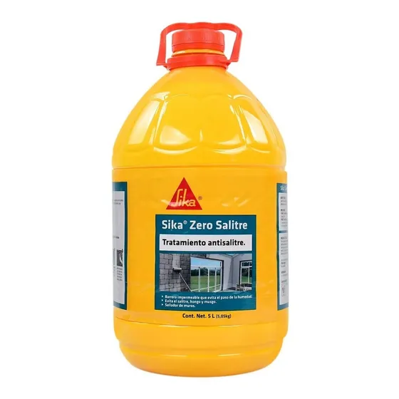 Impermeabilizante Sika Zero Salitre De 5 Litros