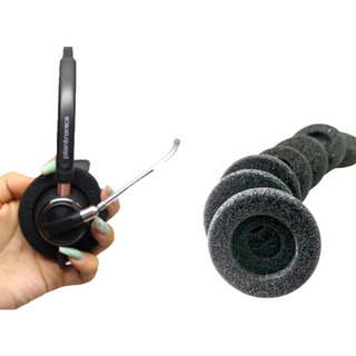Kit Com 10 Espumas Headset Plantronics 5.8cm - Fechada Kit Com 10 Espumas Headset Plantronics 5.8cm - Fechada