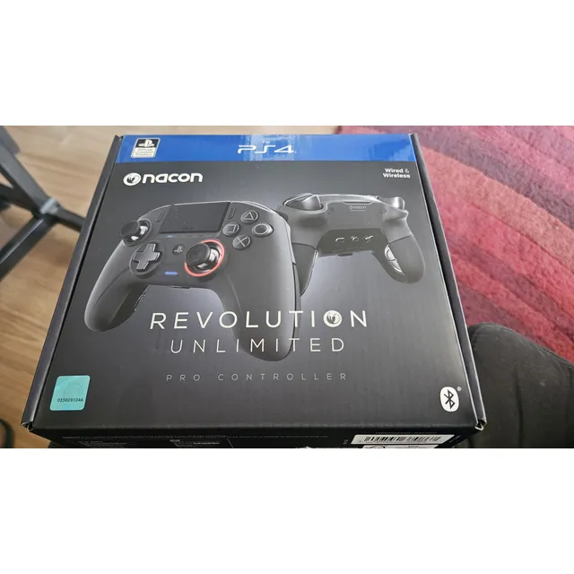 Joystick Nacon Revolution Unlimited Ps4, Negro