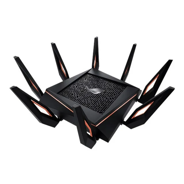 Router Inalambrico Gamer Asus Rog Rapture Gigabit Tri-band Gt-ax11000 Color Negro