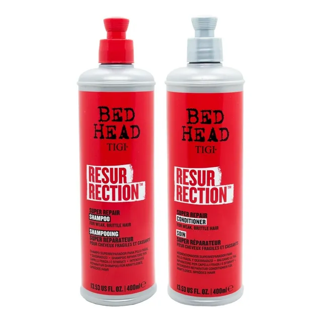 Kit Nutricion Tigi Resurrection Shampoo + Enjuague X 400ml