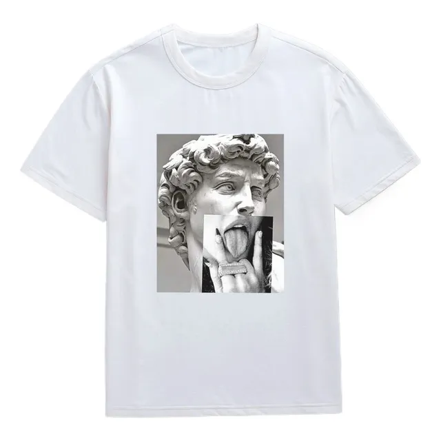 Camiseta Rebellious - David Emblem De Verano Para Hombre