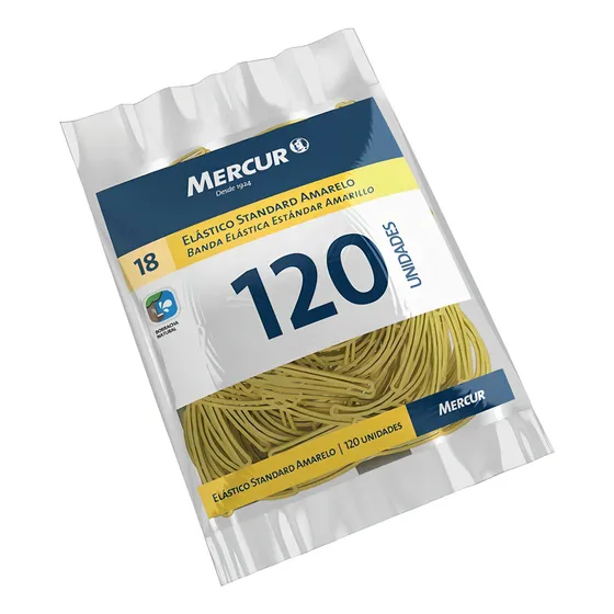 Elástico Amarelo N.18 Standard 120 Peças