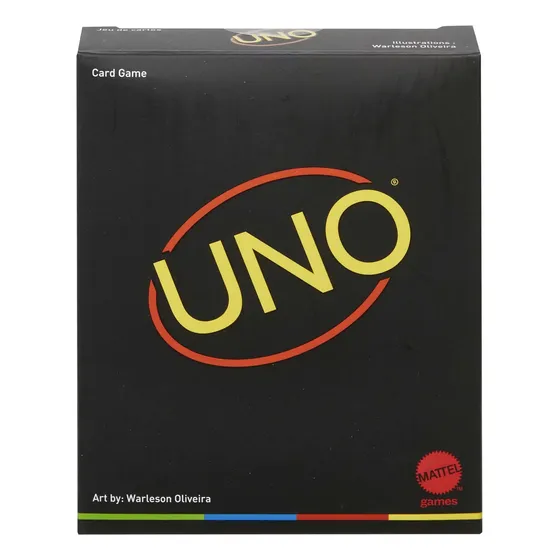 Jogo De Cartas Uno Minimalista Original Mattel 112 Cartas