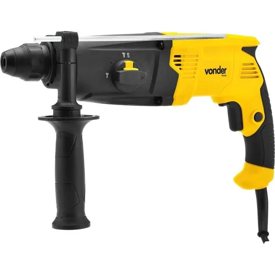 Martelete Combinado 3kg 3.2j 800w Plus Vonder Mpv832 - 220v Cor Amarelo/Preto Frequência 50/60Hz