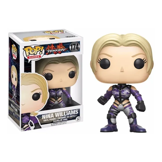 Figura Funko Pop! Games Nina Williams Tekken 174 Videogame